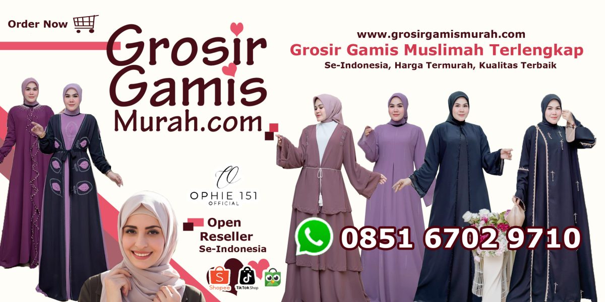 Pusat Gamis Grosir Indonesia